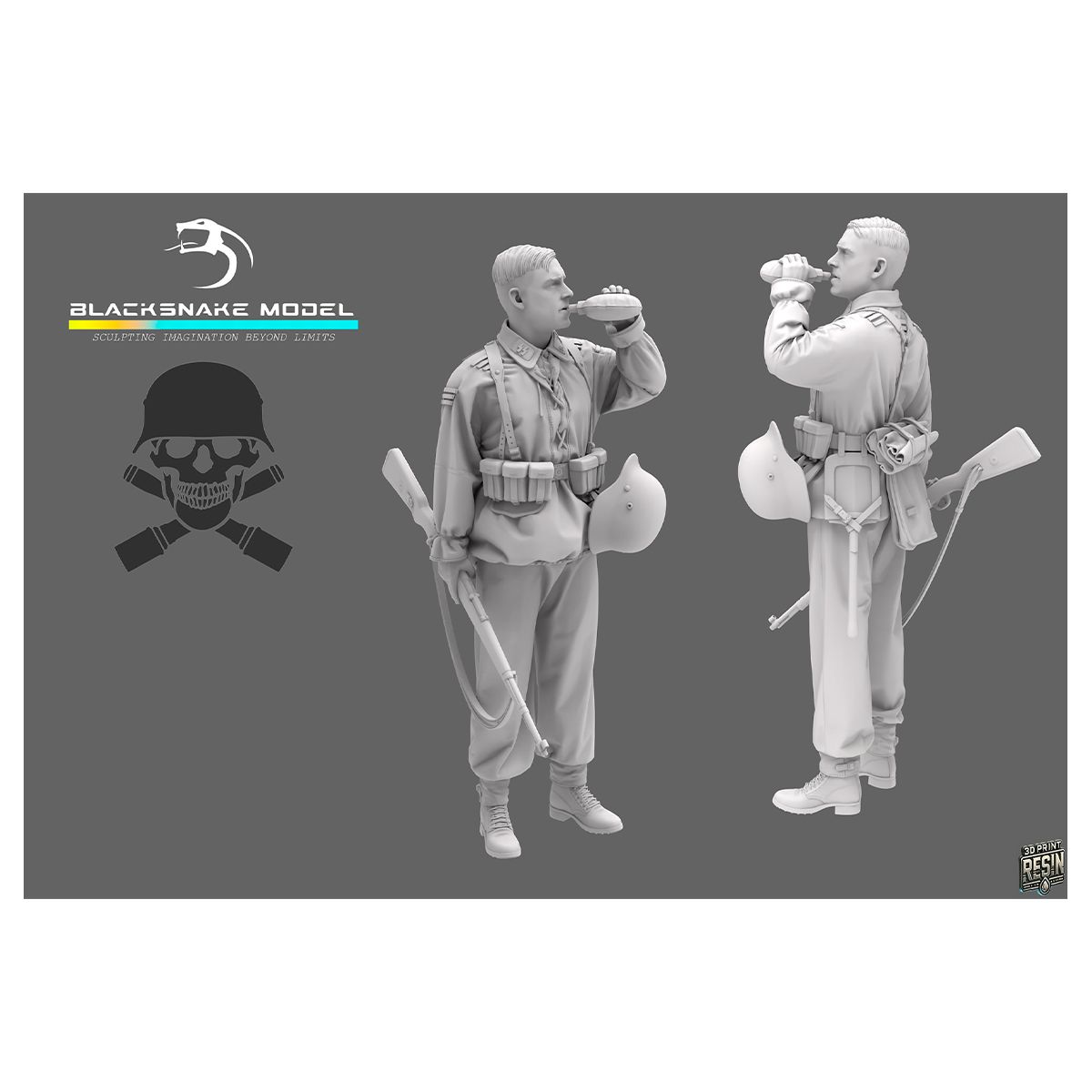 1:35 German Waffen Soldier 10