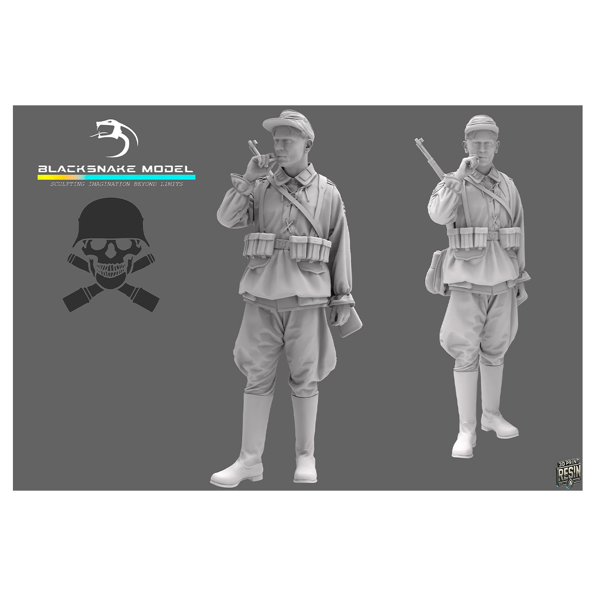 1:35 German Waffen Soldier 13