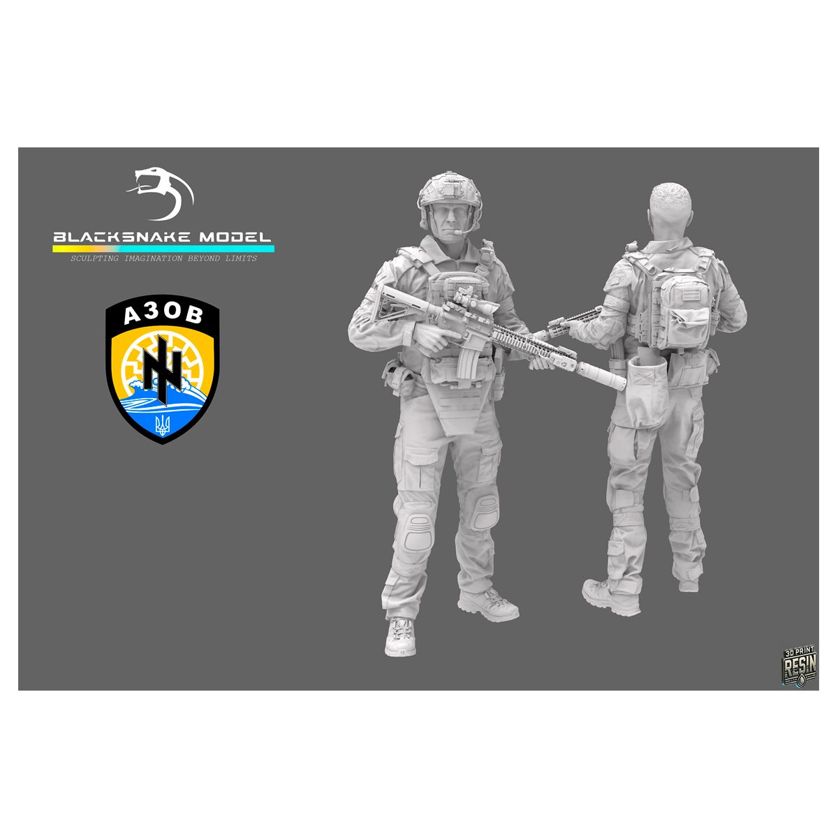 1:9 Ukrainian Soldier 01