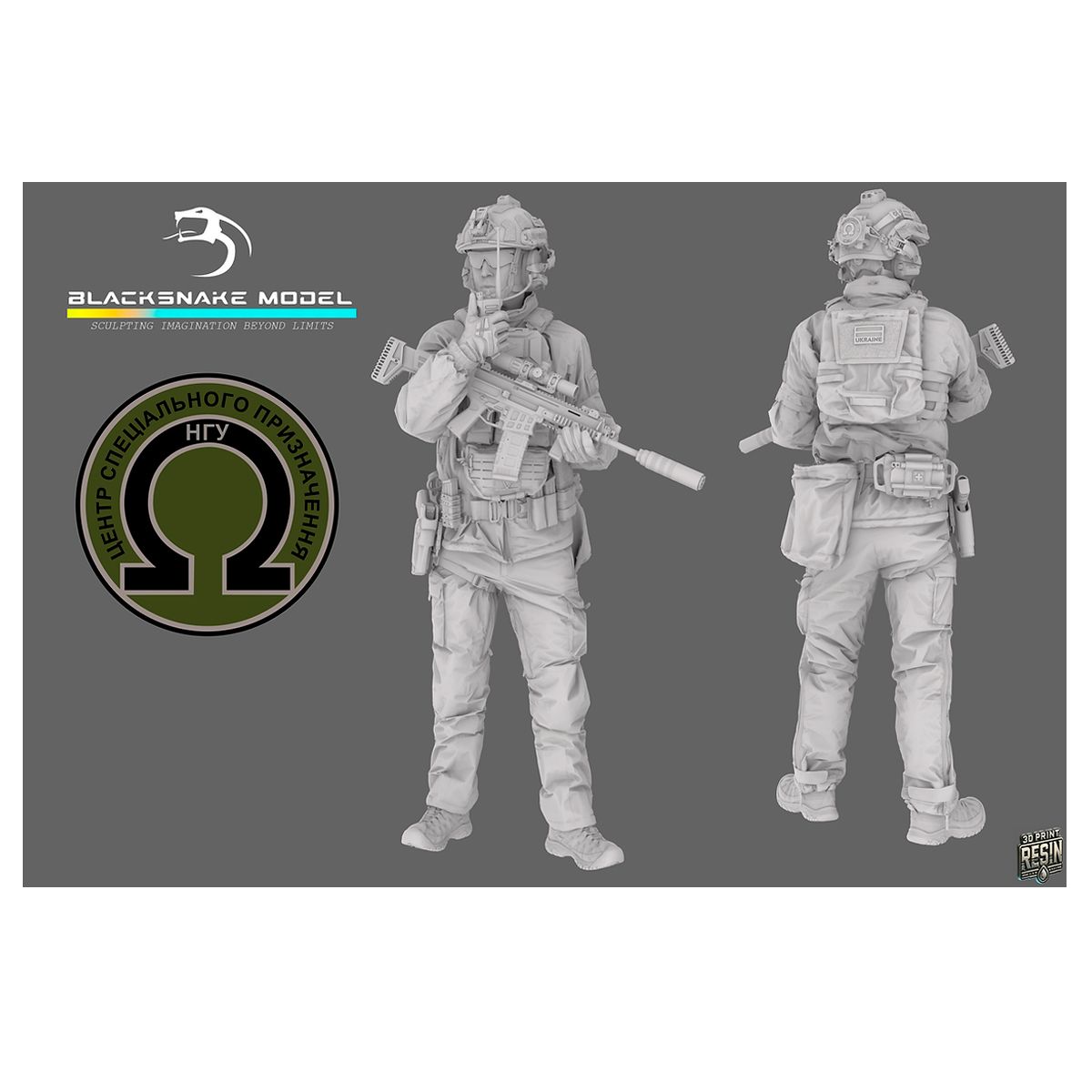 1:9 Ukrainian Soldier 09