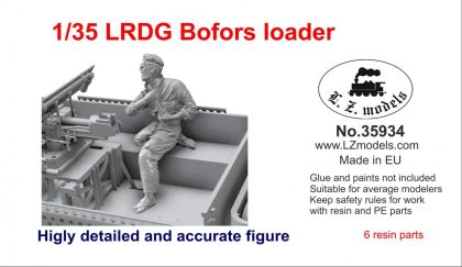 1:35 LRDG Bofors Gun Truck Loader