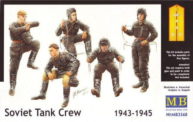 1:35 Soviet Tank Crew