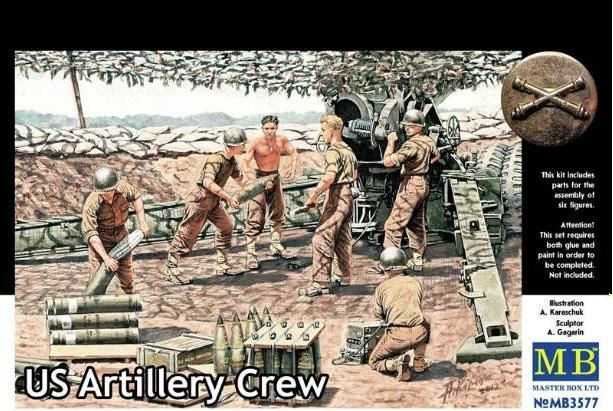 1:35 US Artillery Crew