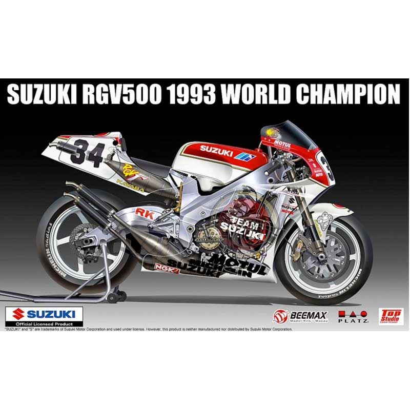 1:12 Suzuki RGV 500 1993 World champion Moto 500