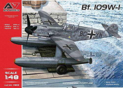 1:48 Bf 109 W-1 experimental floatplane