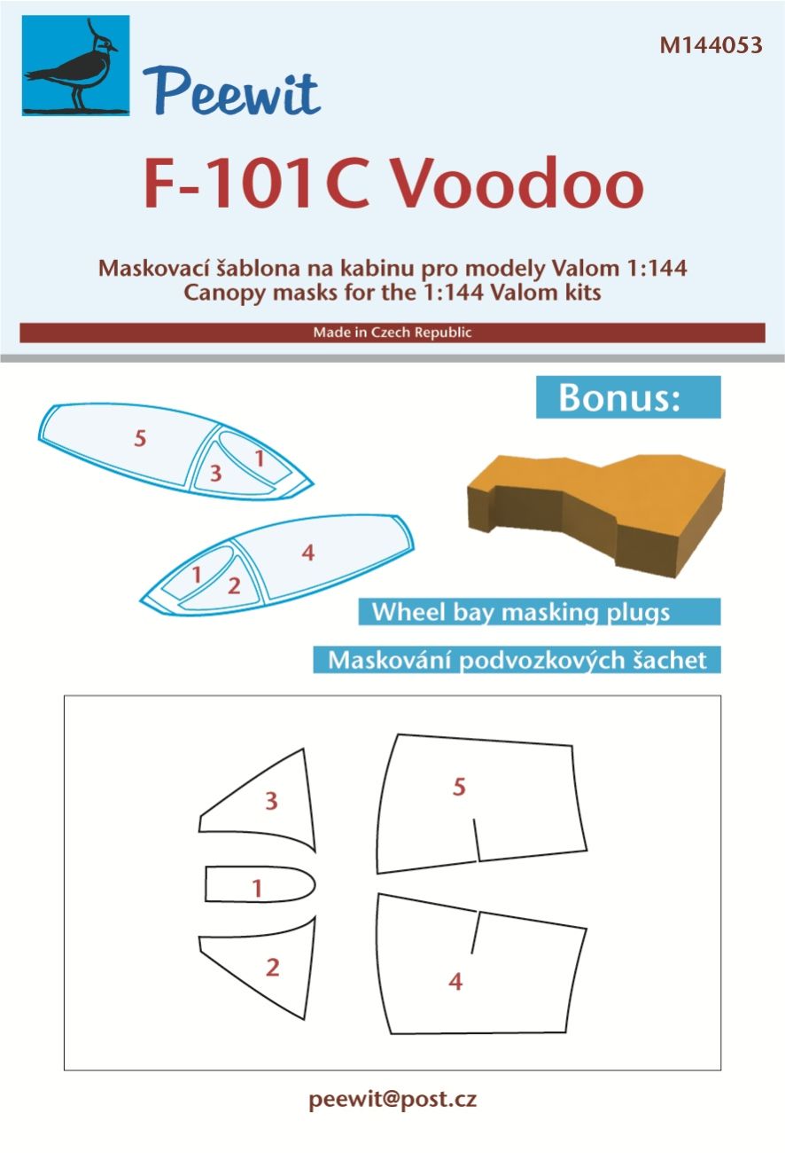 1:144 McDonnell F-101C Voodoo