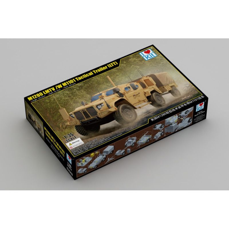 1:35 M1280 LMTV With M1101 Tactical Trailer (LTT)