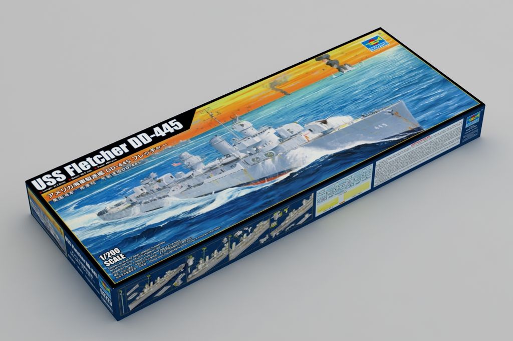 1:200 USS Fletcher DD-445