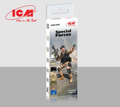 Acrylic Paints Set Special Forces