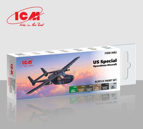 Acrylic Paints Set for US Special Operations Aircraft