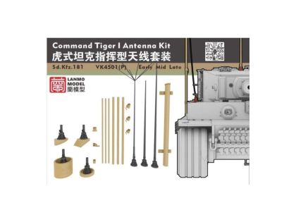 1:35 Command Tiger I antenna kit 