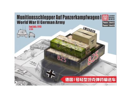 1:35 Munitionsschlepper Auf Panzerkampfwagen I World War II German Army