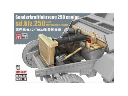 1:35 Sonderkraftfahrzeug 250 Engine Maybach HL42/TUKRM Sd.Kfz.250