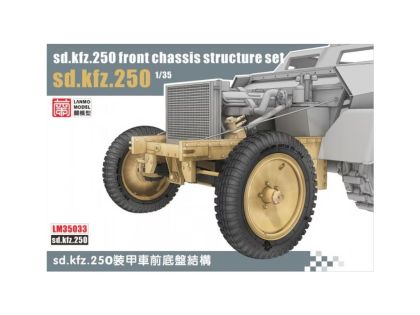 1:35 Sd.kfz.250 Front Chassis Structure set