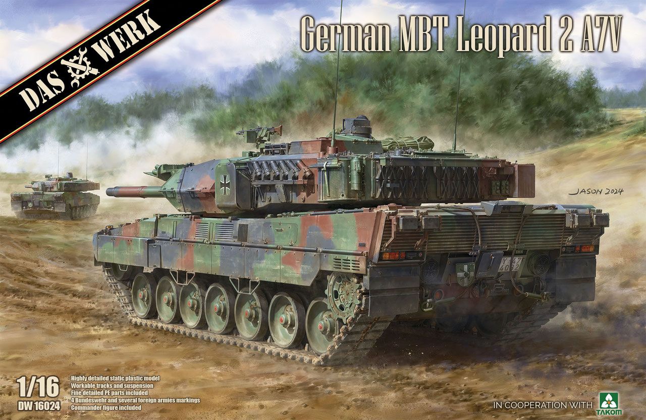 1:16 German MBT Leopard 2 A7V