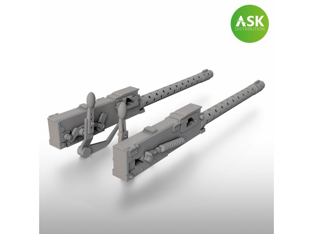 1:48 A6M Zero machine guns Type 97 7.7mm, 2 pc. - ASK 3D Print