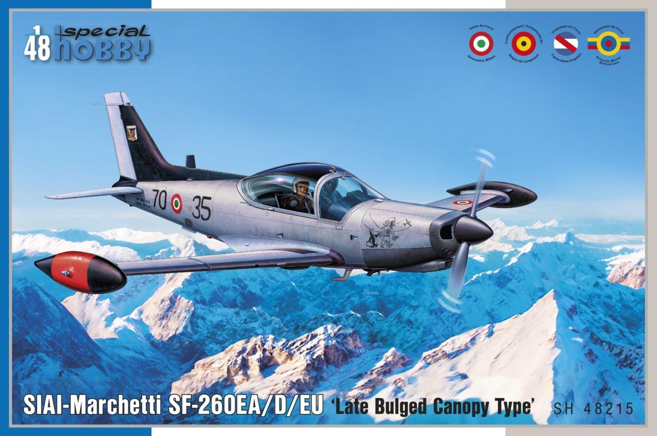 1:48 SIAI-Marchetti SF-260EA/D/EU ‘ Late Bulged Canopy Type’