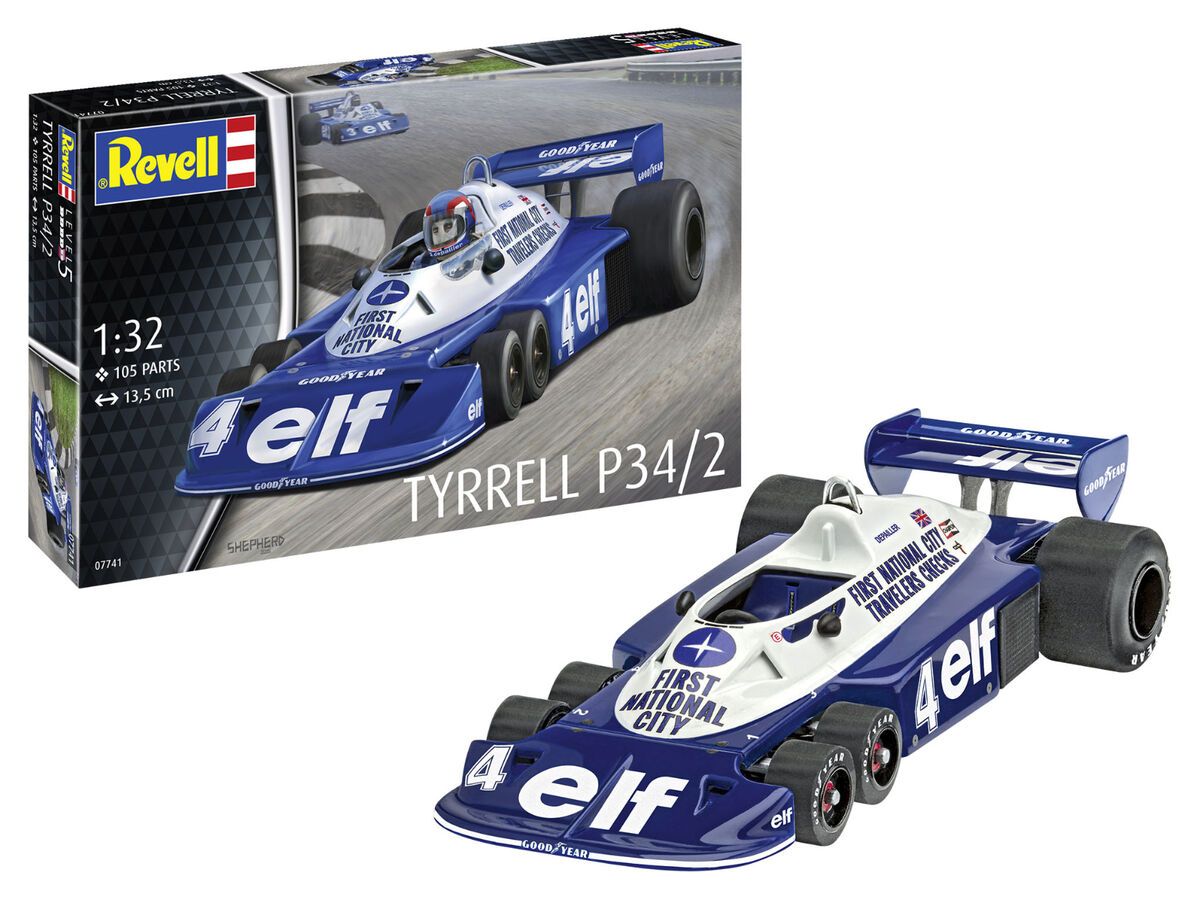 1:32 Tyrrell P34-2 (6-Wheeler)