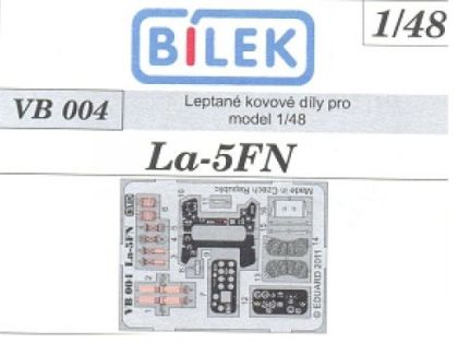 1:48 Lavochkin La5FN (Bilek) cockpit