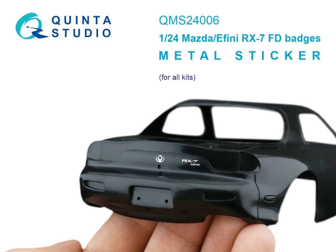 1:24 Mazda/Efini RX-7FD Badges (All kits)