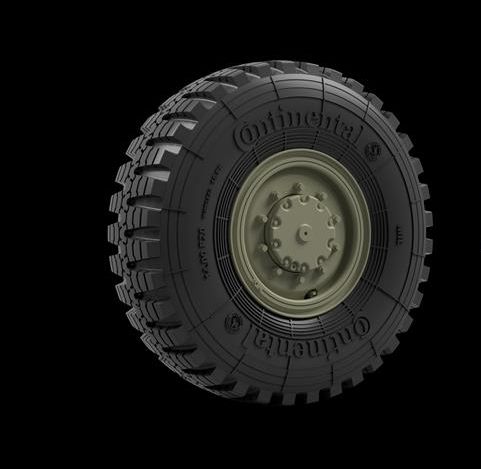 1:35 Patriot Abschussrampe 15t Road Wheels (Continental MIL)