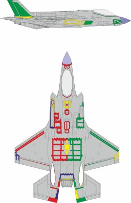 1:72 F-35A Lightning II RAM coating early