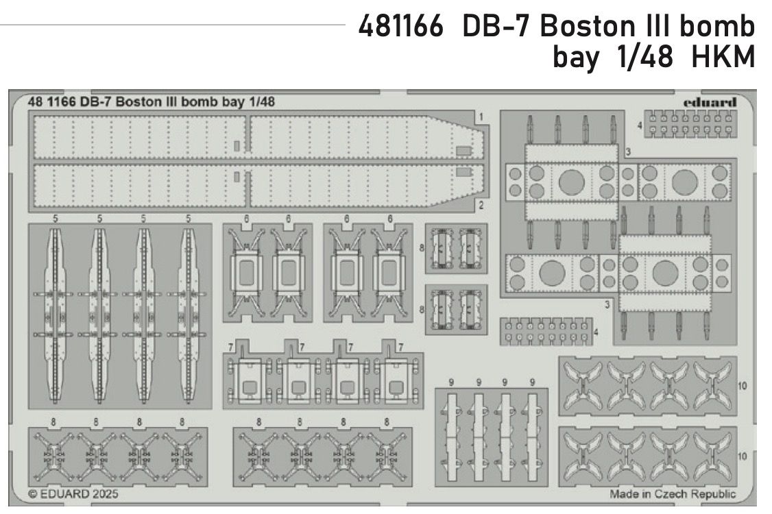 1:48 Boston III/US DB-7B bomb bay