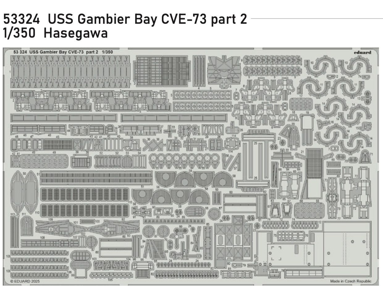 1:350 USS Gambier Bay CVE-73 part 2