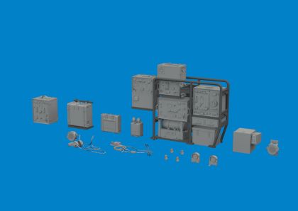 1:35 Sd.Kfz.251/6 Ausf.C radio equipment