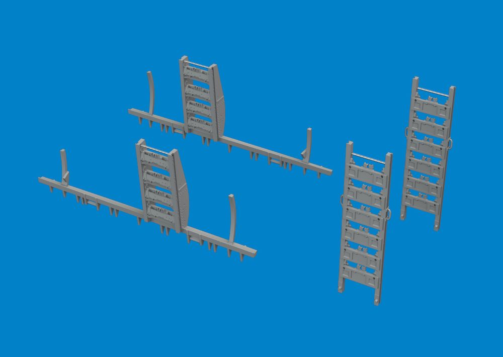 1:48 B-26B Marauder bomb racks