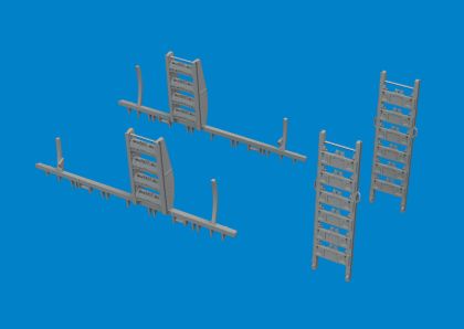 1:48 B-26B Marauder bomb racks