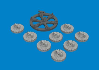 1:48 Lysander Mk.I ammo magazines