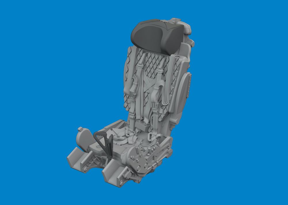 1:72 MiG-21 seat with integral belts