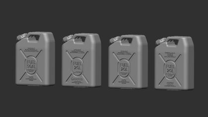 1:72 20L fuel canister – USA / Canada