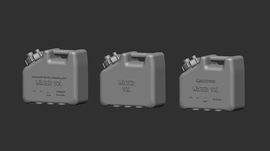 1:35 10L water canister – USA / Canada