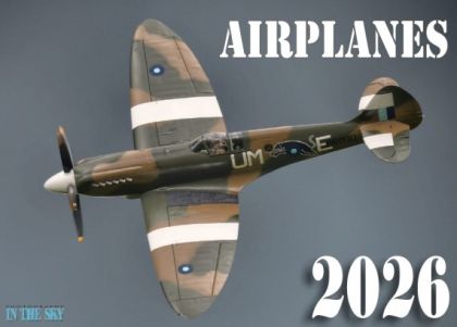 Aircraft 2026-nástěnný kalendář