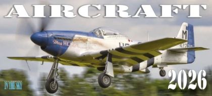 Aircraft 2026-stolní kalendář