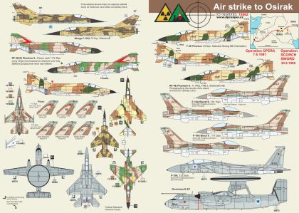1:72 Air strike to Osirak.
