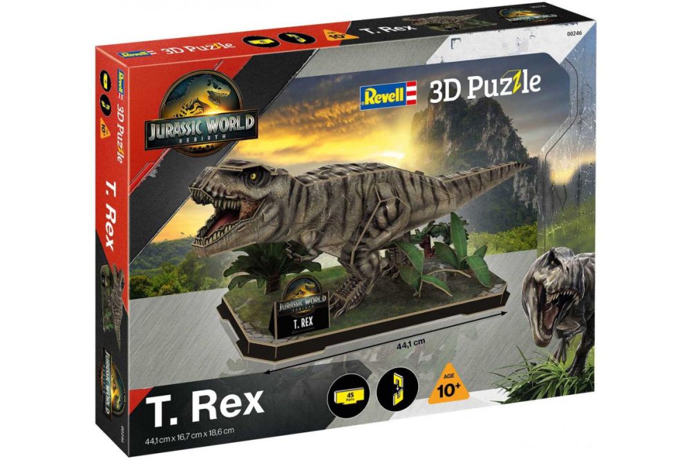 3D Puzzle - Jurassic World - T-Rex