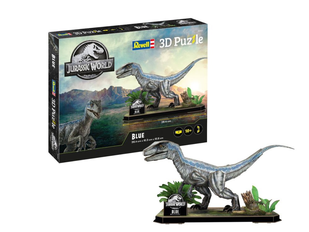 3D Puzzle - Jurassic World - Blue