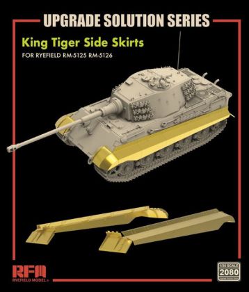 1:35 Upgrade Set for RFM5125 and RFM5126 King Tiger Side Skirts