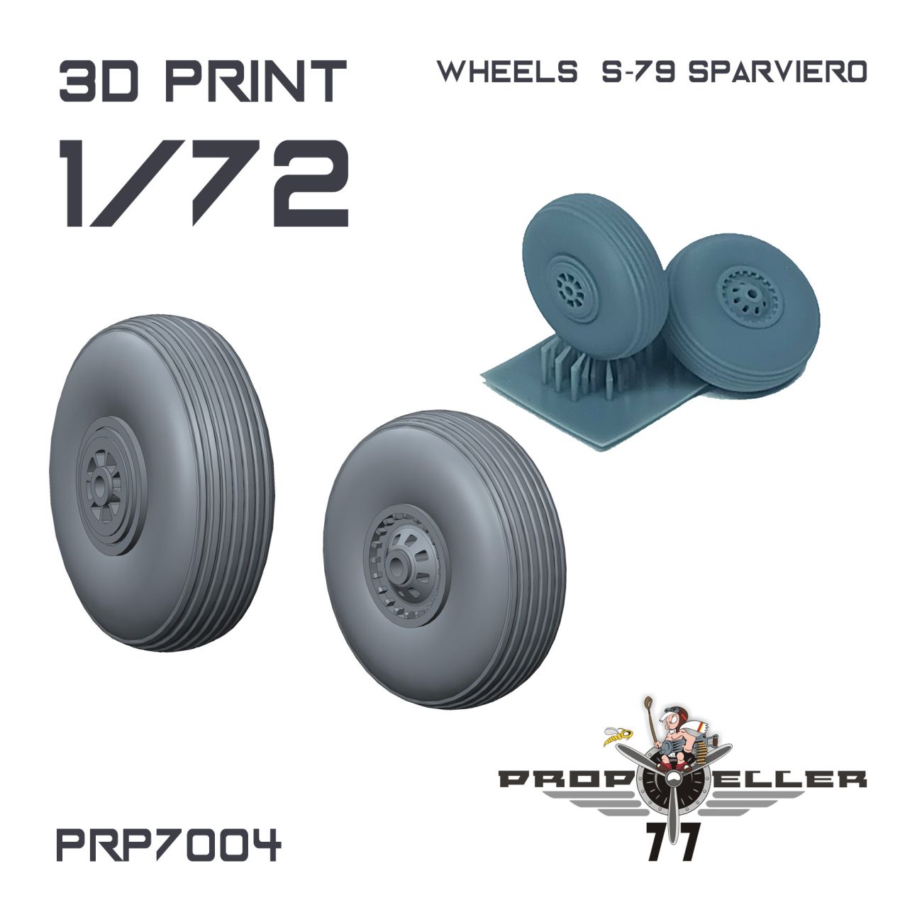 1:72 Wheels S.79 Sparviero for Italeri kit