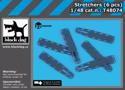 1:48 Stretchers (6 pcs)
