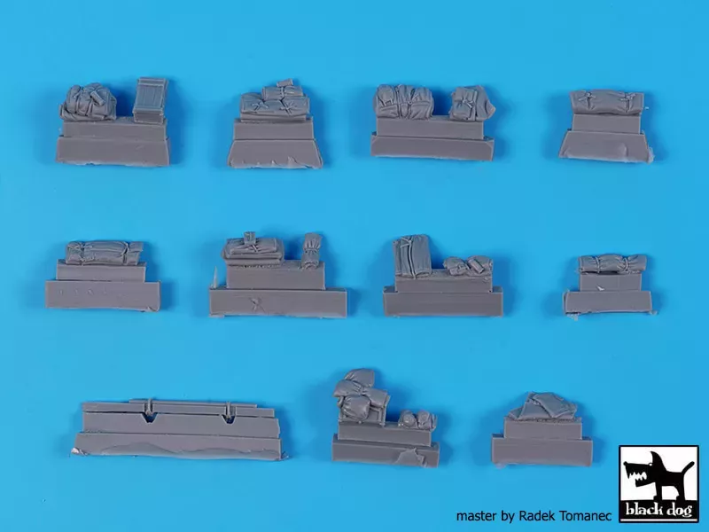 1:72 German Pz.Kpfw KV-2 accessories set