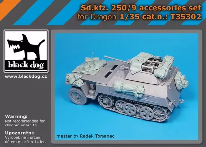 1:35 Sd.Kfz 250/9 accessories set