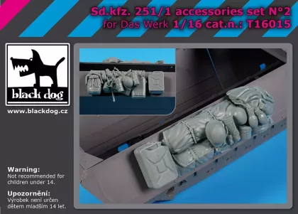 1:16 Sd.Kfz 251/1 accessories set N°2