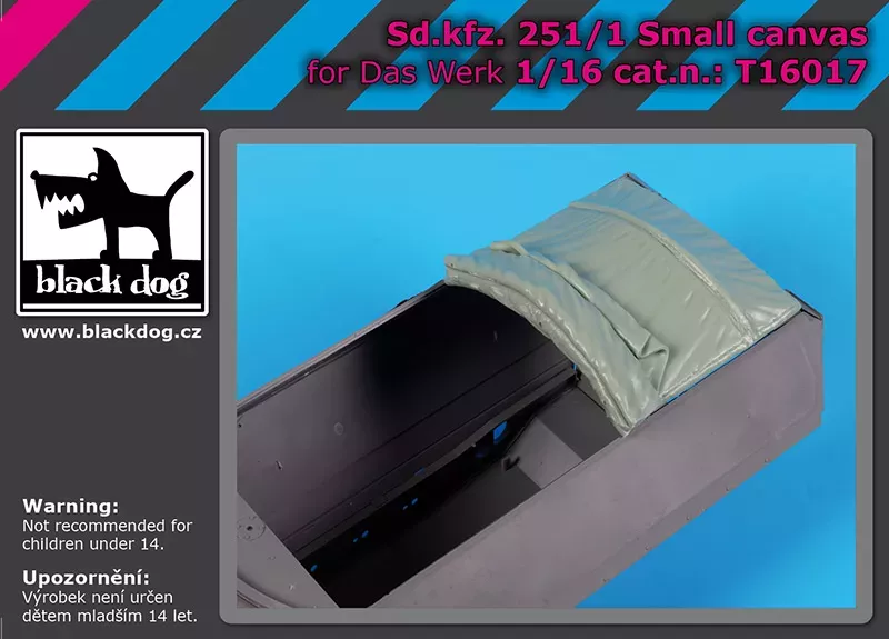 1:16 Sd.Kfz 251 /1 small canvas
