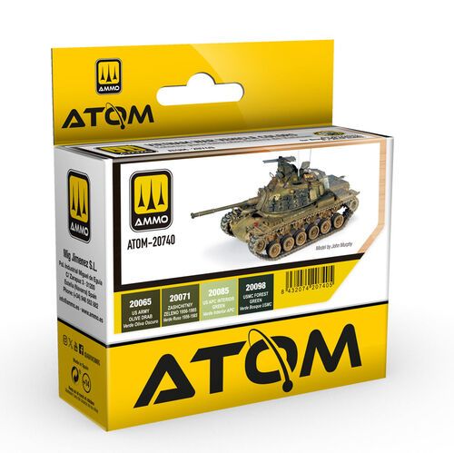 ATOM Vietnam War Vehicles Colors Set
