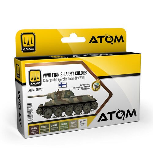 ATOM WWII Finnish Army Colors Set
