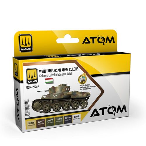 ATOM WWII Hungarian Army Colors Set